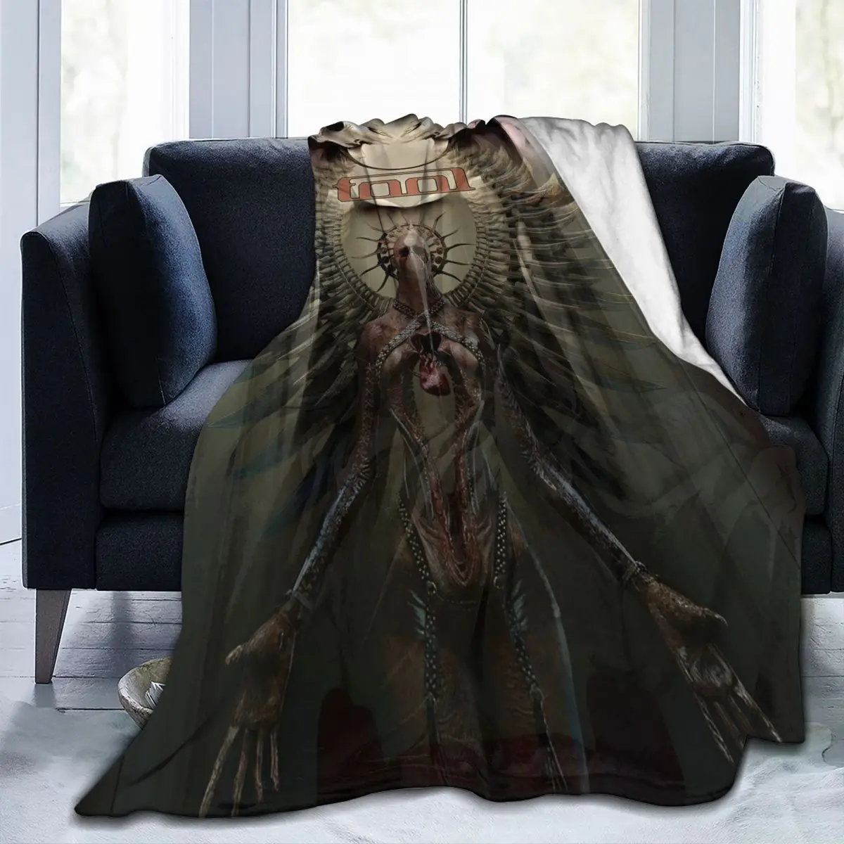 Металлические музыкальные одеяла Tool Band многофункциональное супертеплое