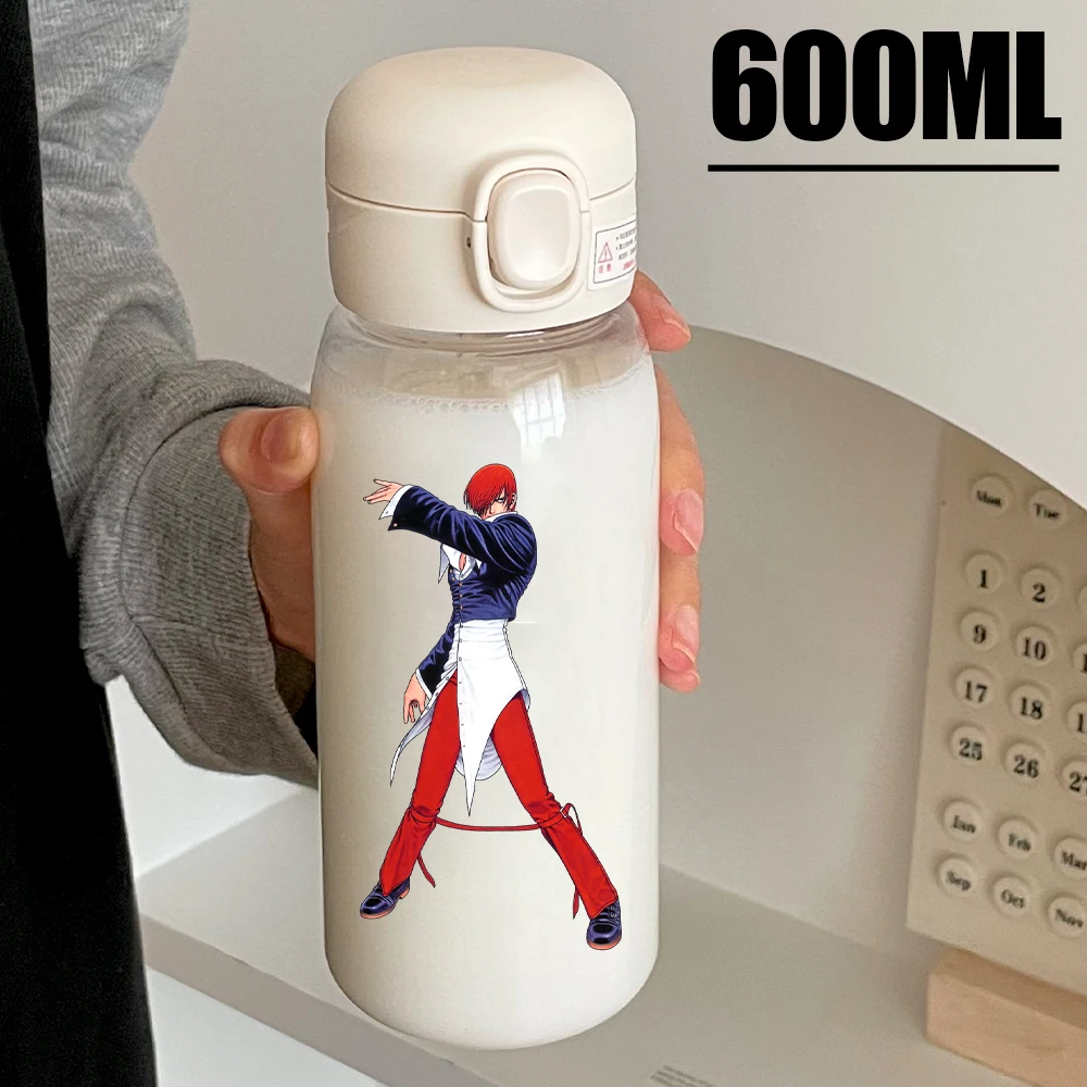 Thekingoffighters KOF 600 мл чашка для воды Orochi Yagami большая емкость портативная прозрачная