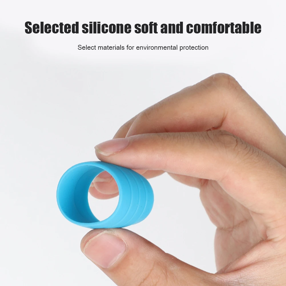 

1 Pair Cycling Silicone Plug Sleeve Fixed Ring Biking Portable Bicycle Brake Handlebar Buckle Dustproof Cycling Parts
