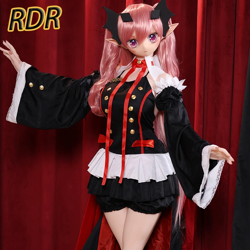 Круру-110 см аниме кукла/съемная голова/программная посуда может двигаться корпус