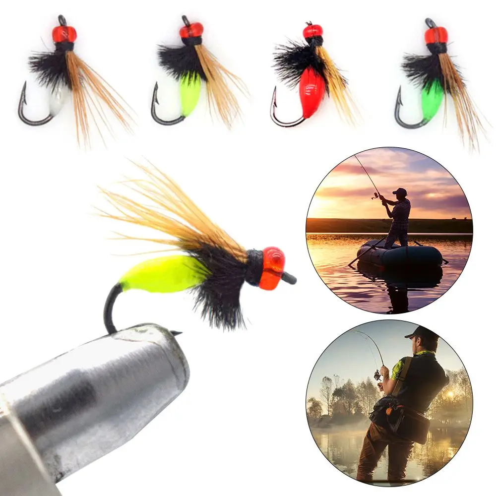 

5pcs 16# Outdoor Fishing Ant Fly Lure Set Insect Bait Hook Artificial Lure Fishing Lures