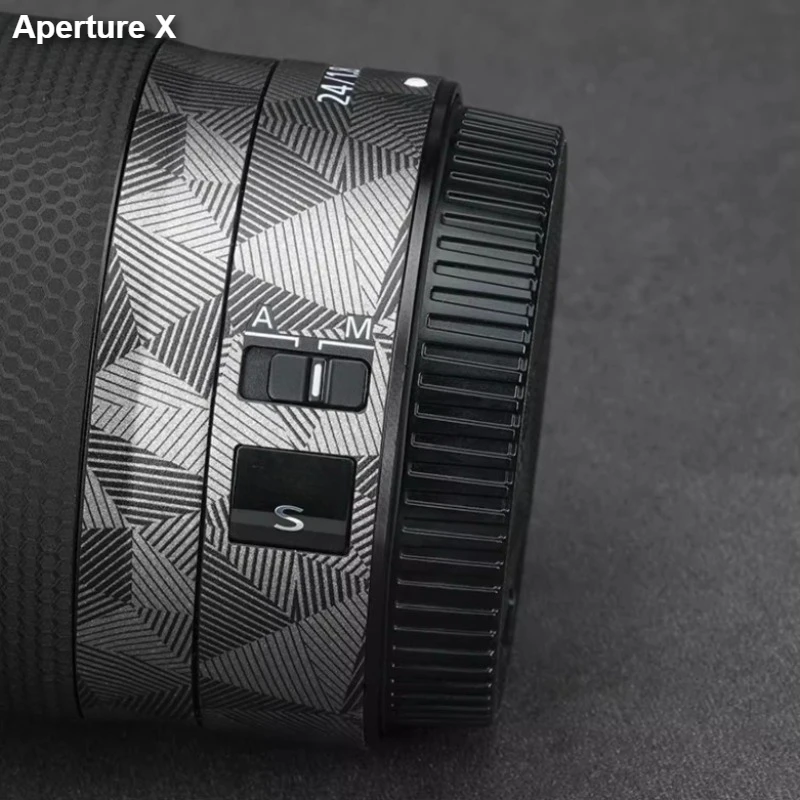 Защитная пленка-наклейка для объектива Nikon Z 24mm F1.8 S, антицарапийное покрытие, защита корпуса камеры, накладка на кожу камеры Z24MM F1.8 F1.8S (art.: 3920da2d5aa38) - 3920da2d5aa38