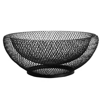 metal fruit vegetable storage bowls kitchen egg baskets holder nordic minimalism a snack plate plates ceramic