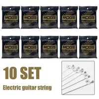 10 SET MOGE Electric Guitar Strings Acoustic Guitar Strings Classical Guitar Strings Guitar part accessories