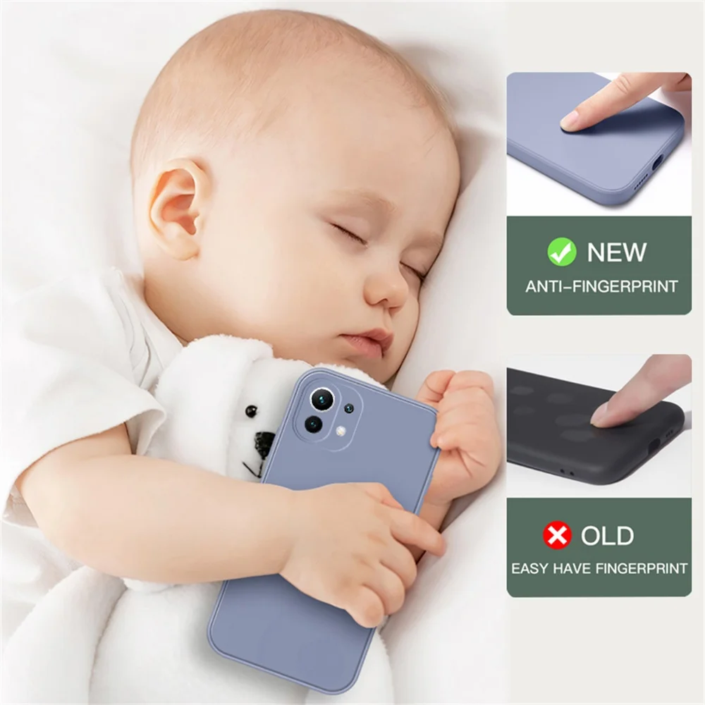 Luxury Phone Case for Mi11 Xiaomi Mi 11 11X 11T Pro Ultra Lite 11Pro 11Ultra 11Lite NE 11i 5G Soft Liquid Silicone Couples Cover