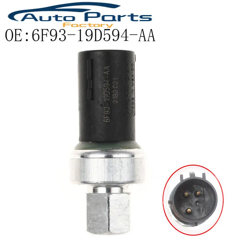 

Air Conditioner Pressure Cycling Switch For Focus Fiesta Escape Expedition Crown Victoria 4673935 6F9Z19D594AA 6F93-19D594-AA