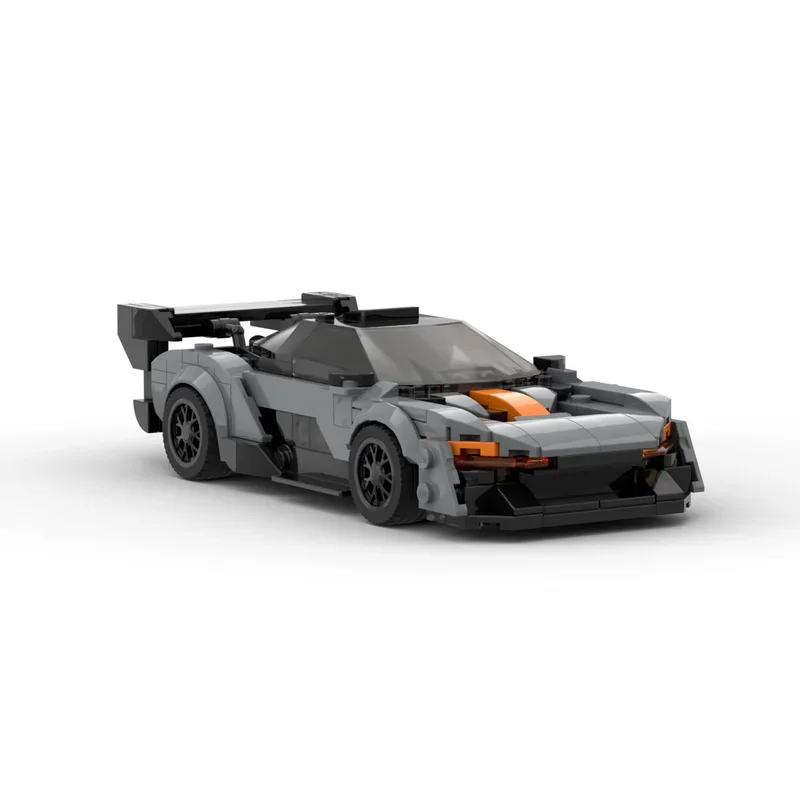 Moc Speed Senna GTR Racer Cars городские спортивные автомобили строительные блоки креативные
