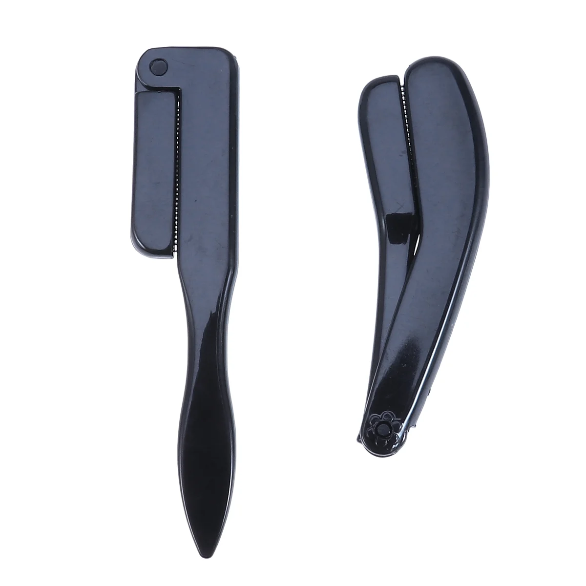 

2PCS Foldable Eyelash Comb Eyelash Comb Comb Curved Comb Tool Brush