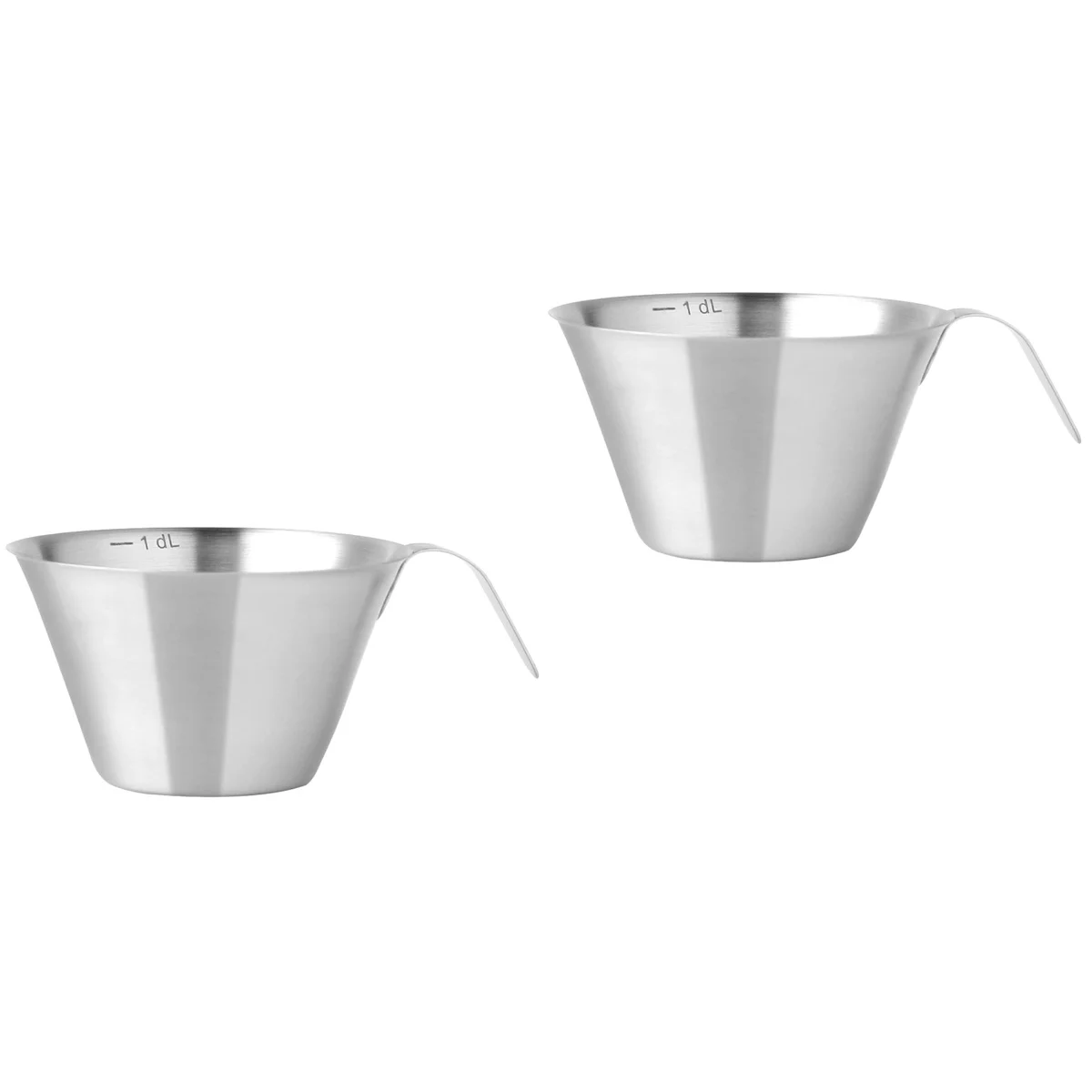 

2pcs Multi-function Coffee Cup Scale Design Coffee Measure Cup Convenient Espresso Cup Holder