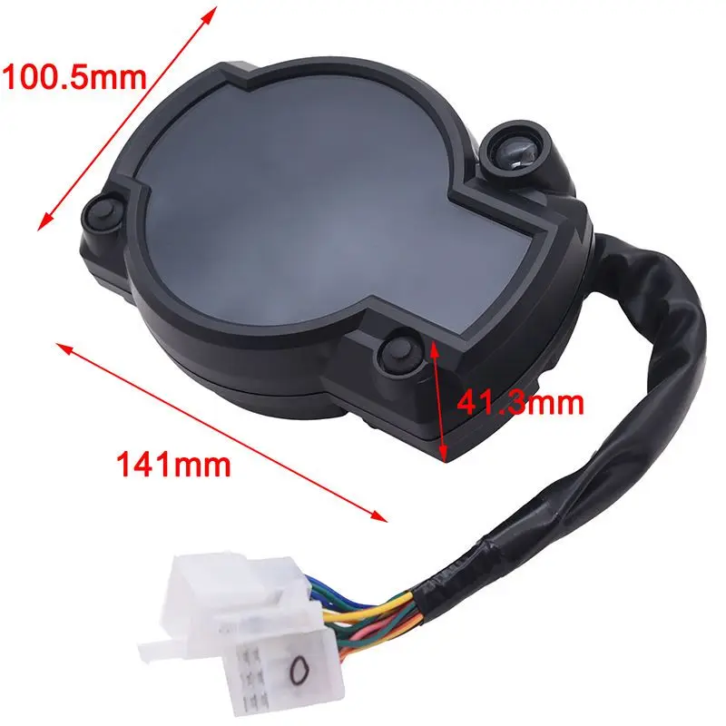 Цифровой универсальный спидометр одометр для мотоцикла 0-199 км/ч