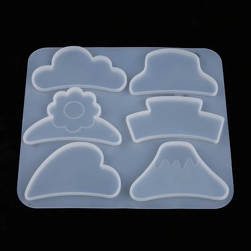 1 Набор сделай сам силиконовые резиновые формы для зажима волос легко