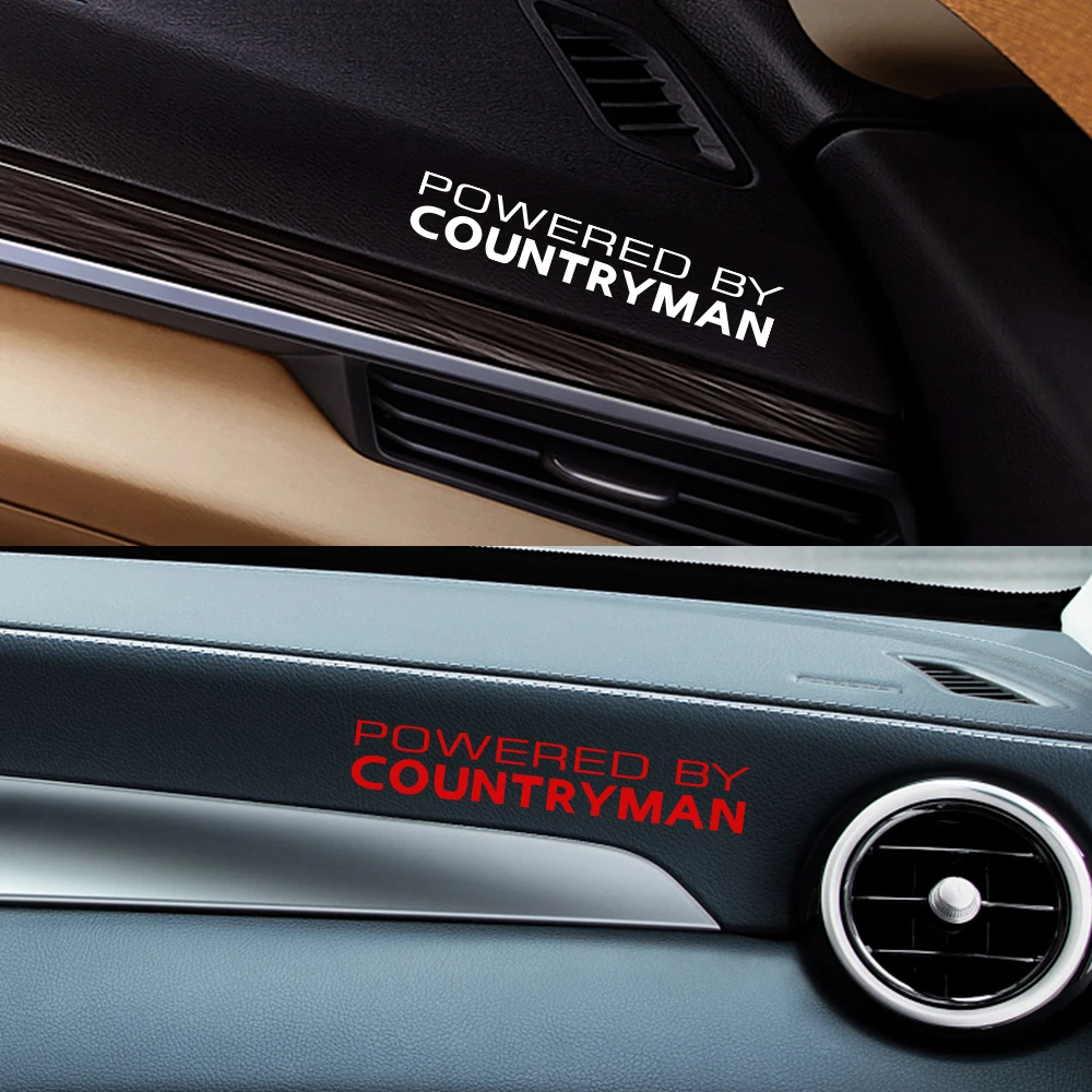 Автомобильные наклейки с центральным контролем для интерьера Стильные Mini John Cooper