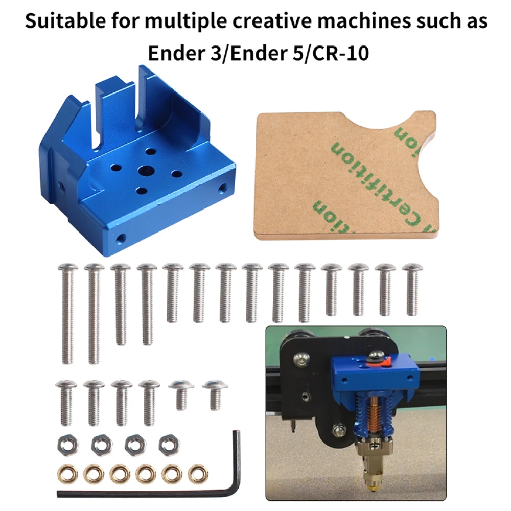 Металлический монтажный кронштейн с горячим концом для CHUANGXIANG ENDER 3 5 CR-10