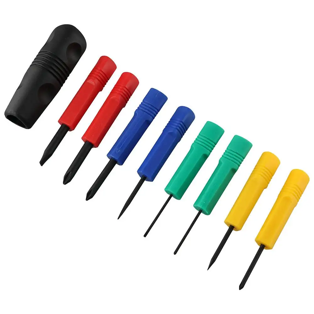 

Набор мини-отверток 8 в 1, наконечники для шлицевой головки очков, микропрецизионная головка для ноутбука