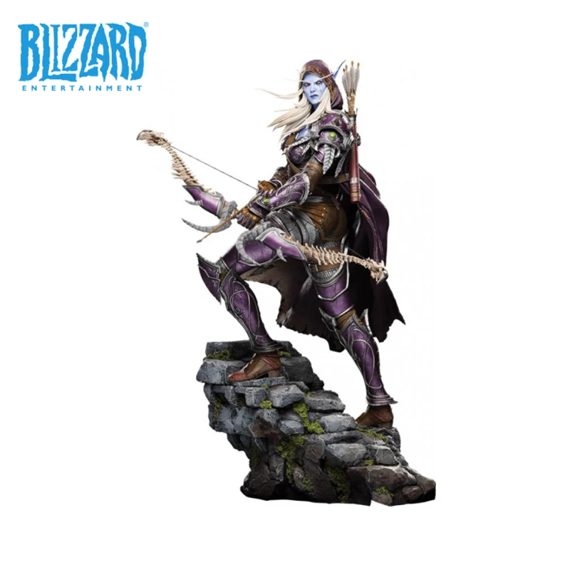 

Blizzard World of Warcraft Role 46Cm Sylvanas Windrunner Statue Game Model Pvc Collection Toy Figural Periphery Ornaments Gifts