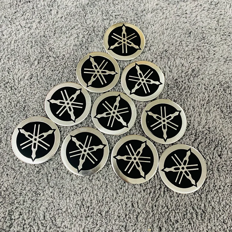 Металлические мотоциклетные наклейки с логотипом Yamaha наклейка Mt 07 125 Yzf R1 Nmax Tracer Fz6