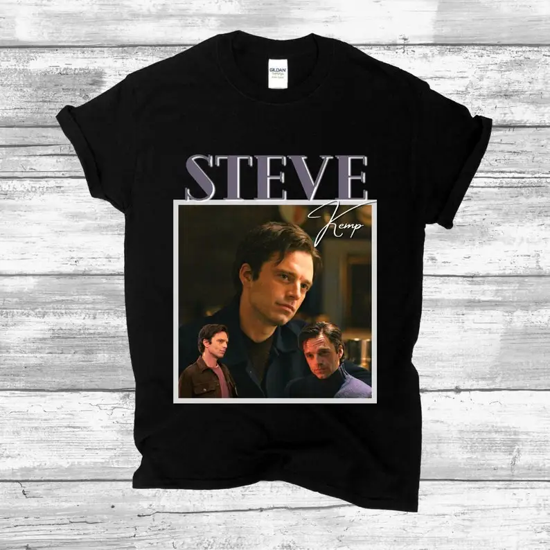 

Sebastian Stan Shirt Fresh Movie T Shirt Steve Kemp T-Shirt Sebastian Stan Gift Cannibal Tee Horror Movie Top Horror Gift