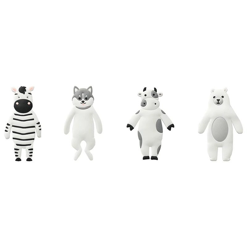 

Animal Dog Bear Shape Wall Clothing Hooks Key Holder Coat Hanger Home Storage Organizer Bathroom Accessories For Bag