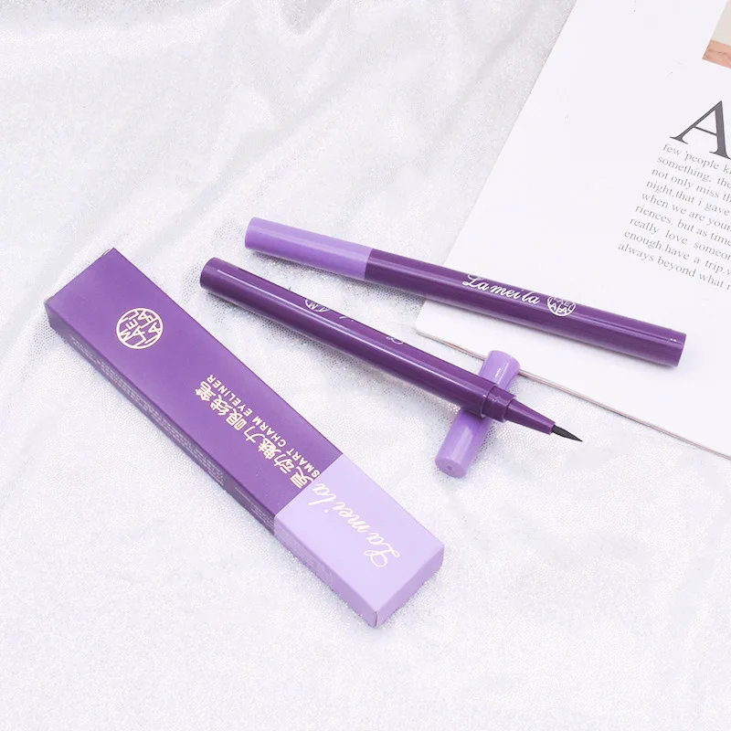 Жидкая подводка для глаз Водостойкая Подводка с защитой от пота не размазывающая