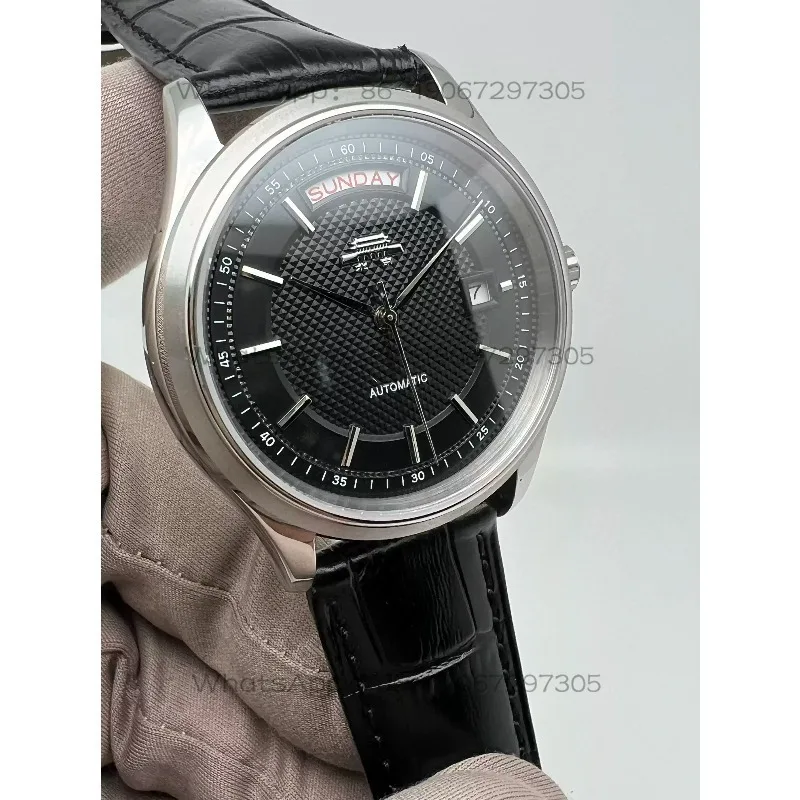 Часы Paris Nail Dial с двойным календарем, полностью автоматические, механические, с черным циферблатом. (art.: 3920dcd9f7589) - 3920dcd9f7589