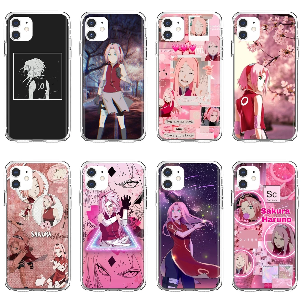 

Haruno Sakura Shippuden Anime For iPod Touch iPhone 10 11 12 Pro 4S 5S SE 5C 6 6S 7 8 X XR XS Plus Max 2020 Phone Covers