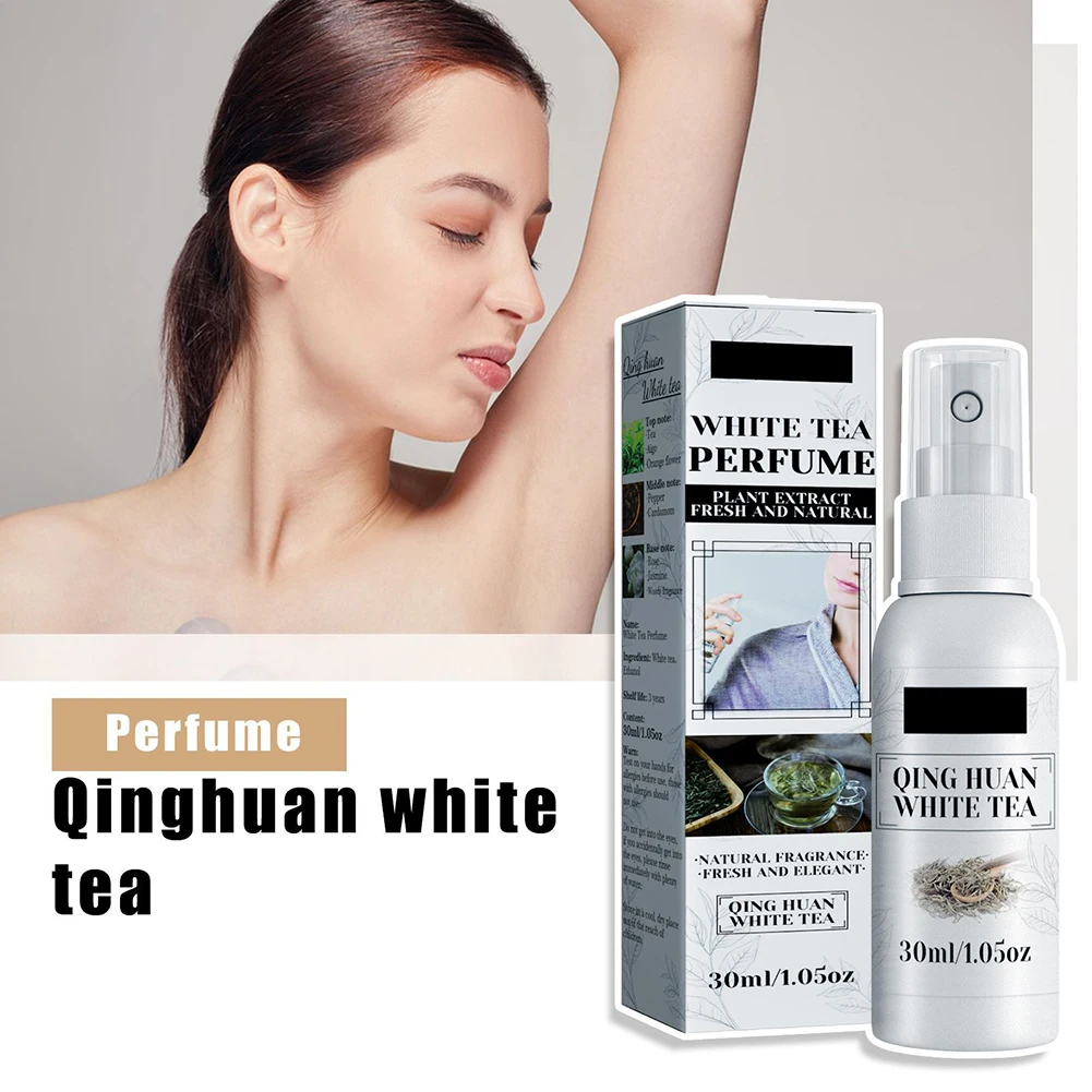 

30ML Fragrant Refreshing White Tea Perfumes Freshing Deodorising Liquid Fragrance Long Lasting Staying Fragrance Mist