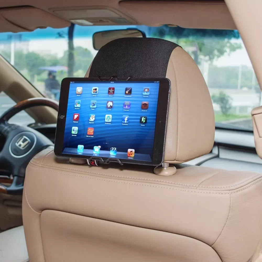 

Smartphone & Tablet Car Headrest Mount Holder - for i Phones and 4- 11 Inch