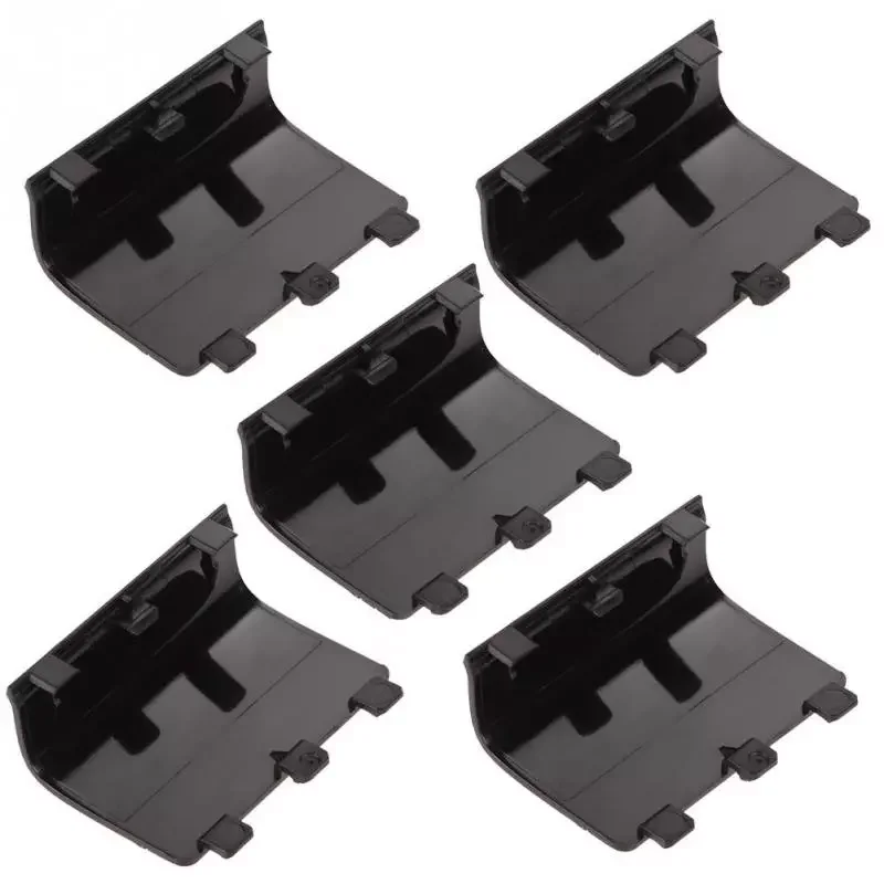 

PCS Black Gamepad Battery Cover Lid Shell Replacement ABS Battery Cover Door Back Covers for e Wireless Controller#1031
