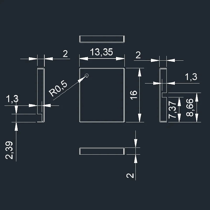 

Экранирующие крышки EMI RFI YJ52520014
