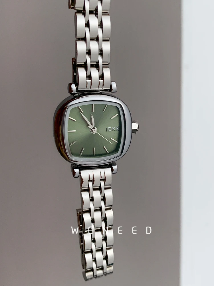 WENEED &quotЗеленые&quot модные и свежие зеленые часы женские нишевые универсальные