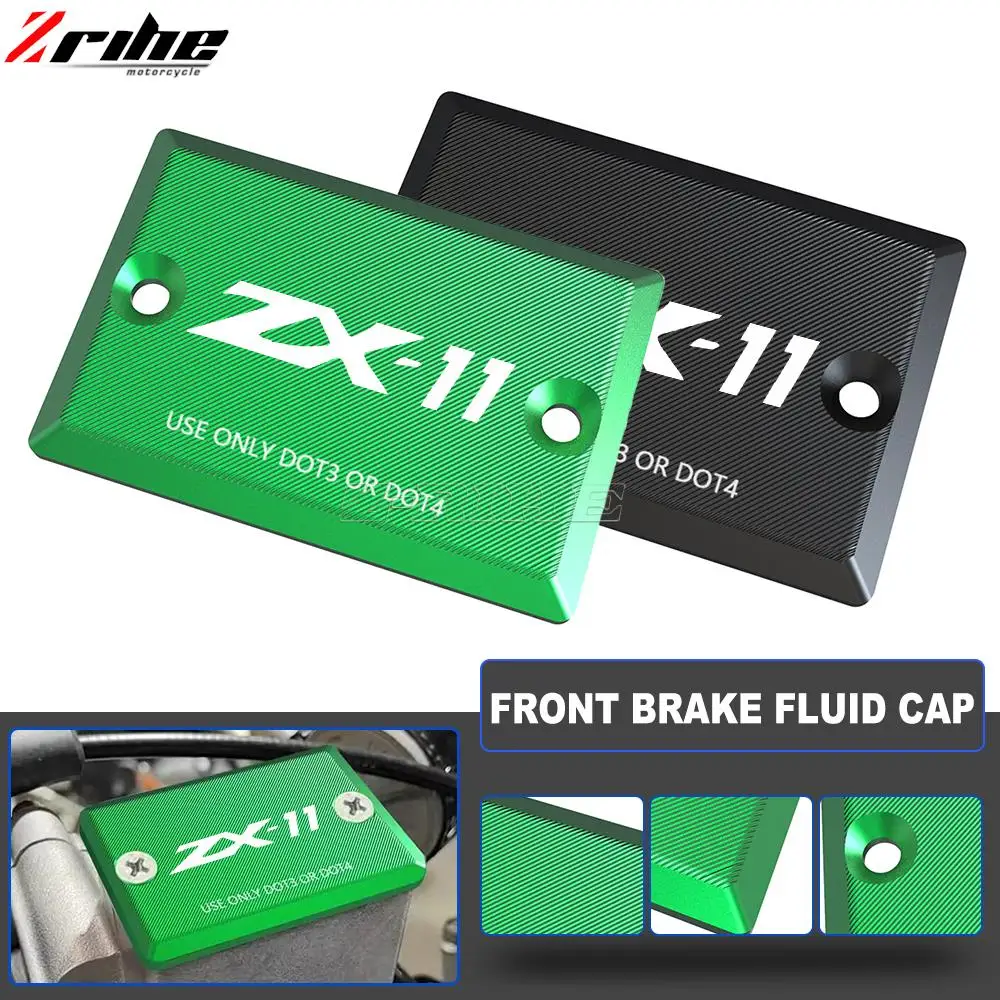

Motorcycle Front Clutch Brake Fluid Master Cylinder Cap Cover For Kawasaki ZX-11 ZX1100 Ninja ZX-9R ZG 1100 1200 ZR GPZ ZZR1200