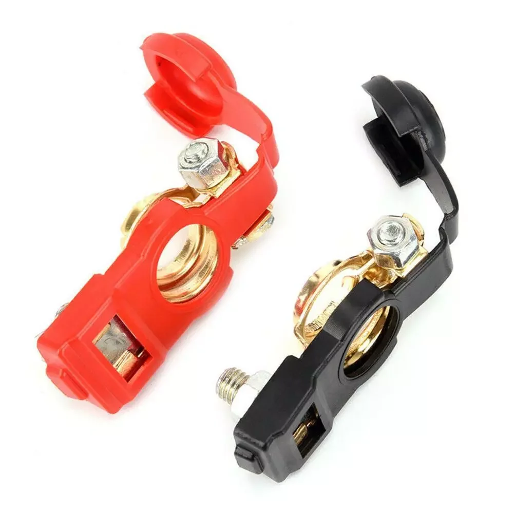 клеммы акб цанговые battery terminal (1 пара) быстросъемные. клеммы для 12м7ар. клеммы для аккумулятора 12 в быстросъемные. клеммы акб "+", "-" быстросъемные 2374. в блистере.