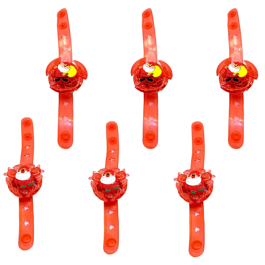 

Christmas Party Toy Lighttopledin Fillersupplies Dark The Bracelet Glow Stuffer Stocking Wristband Gift Favors Bracelets Toys