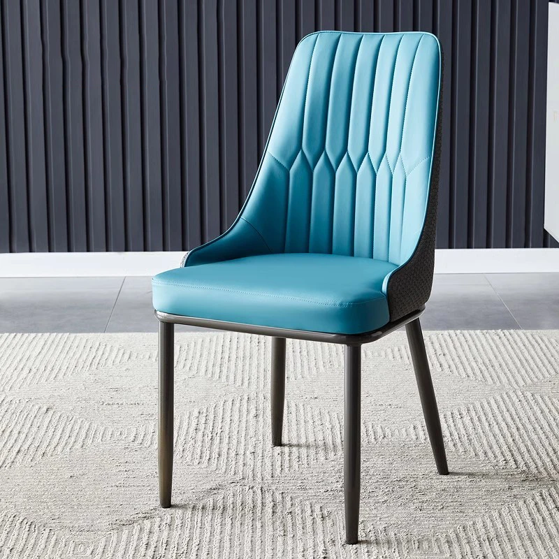 Одинарный современный обеденный стул уличный со спинкой стулья для гостиной