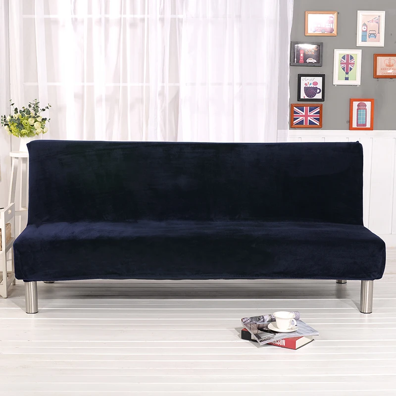 

Spandex Sofa Bed Cover Without Armrest Folding Sofa Cover Elastic Couch Cover Sofa Slipcovers for Living Room Modern Home Decor