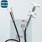 Высококачественная полноразмерная Резина 60-90 см для вытягивания труб, гибкая резиновая щетка для удаления ржавчины