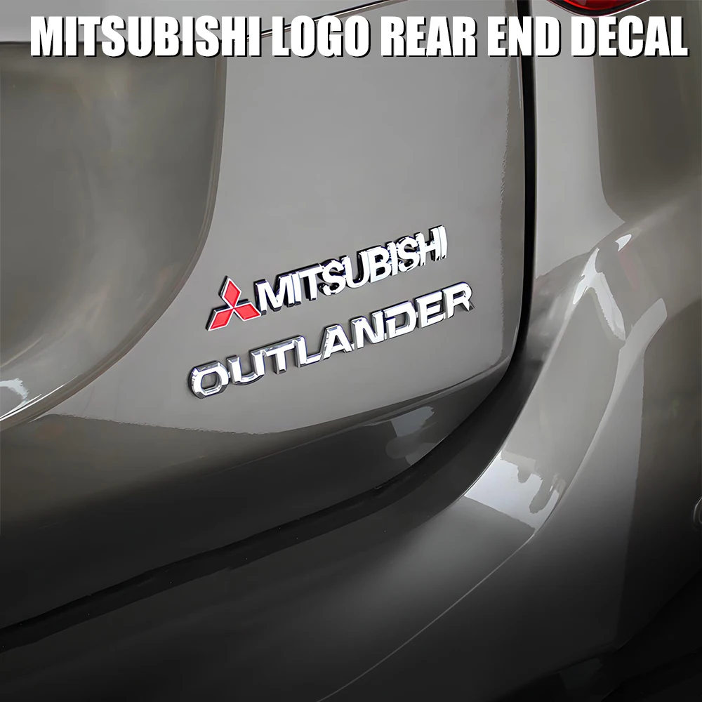 Наклейка с надписью на кузов автомобиля значок багажник наклейка для Mitsubishi Ralliart