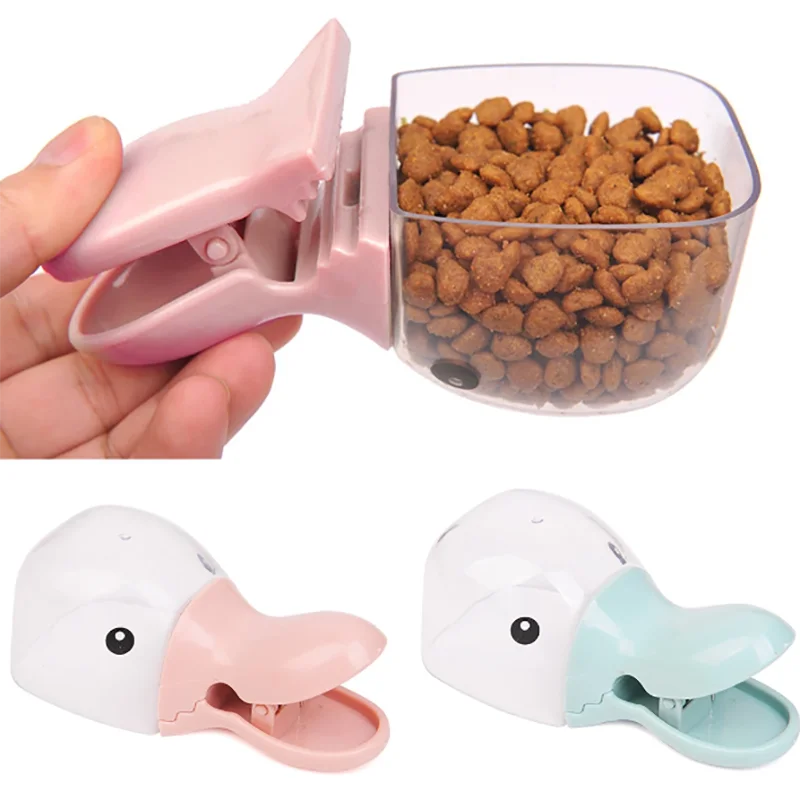 

Pet Pet Feeder Feeding Duckbilled Plastic Multi-purpose Cats Dogs Container Food Kitchen Scoop Pet Accessories Measuring Spoons