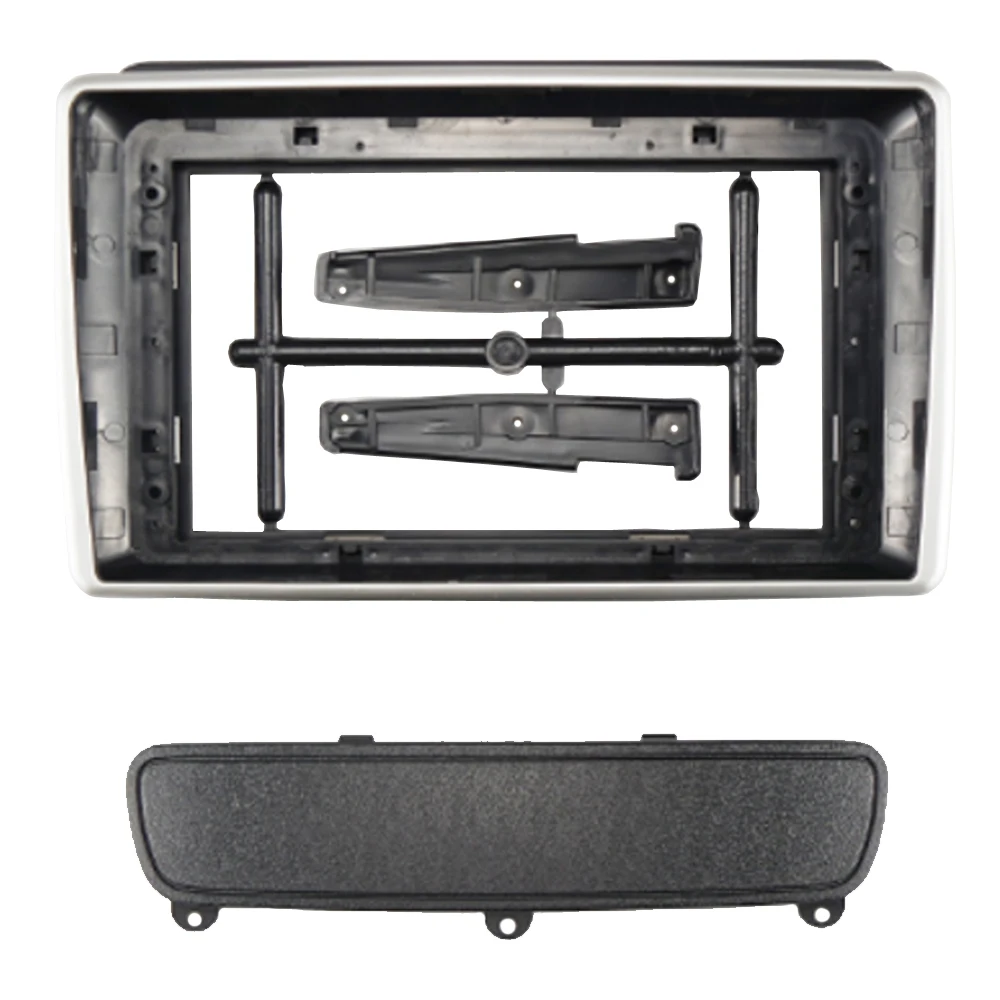 2 Din 9-дюймовый автомобильный радиоприемник с установкой DVD GPS Mp5 ABS PC Пластиковый