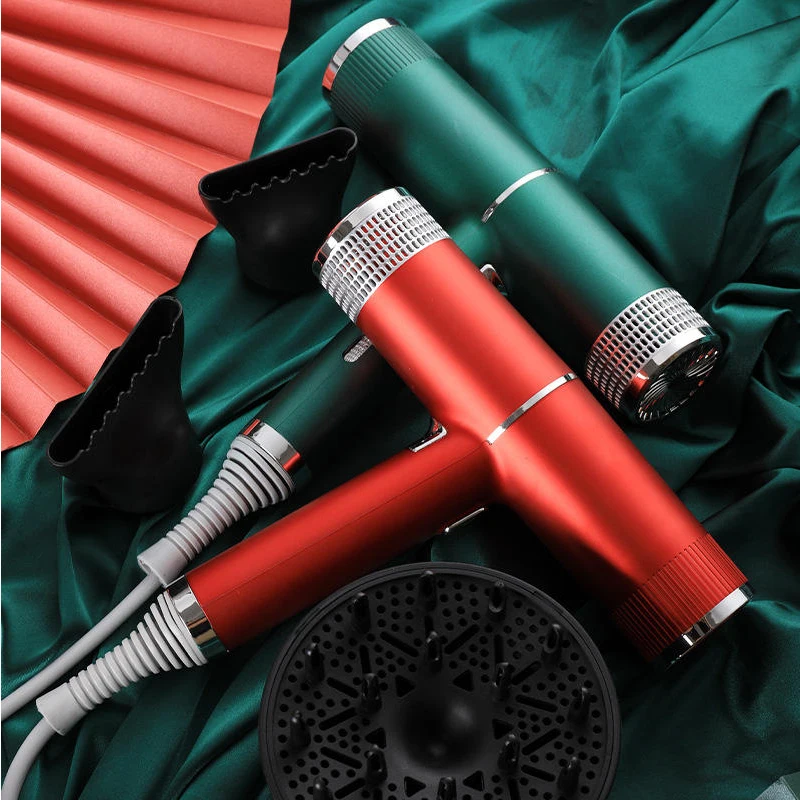 

Hair Dryer Machine Lightweight Travel Powerful Negative Ionic Fast Dry Low Noise Blow Professional High Speed Salon Hair Dryer