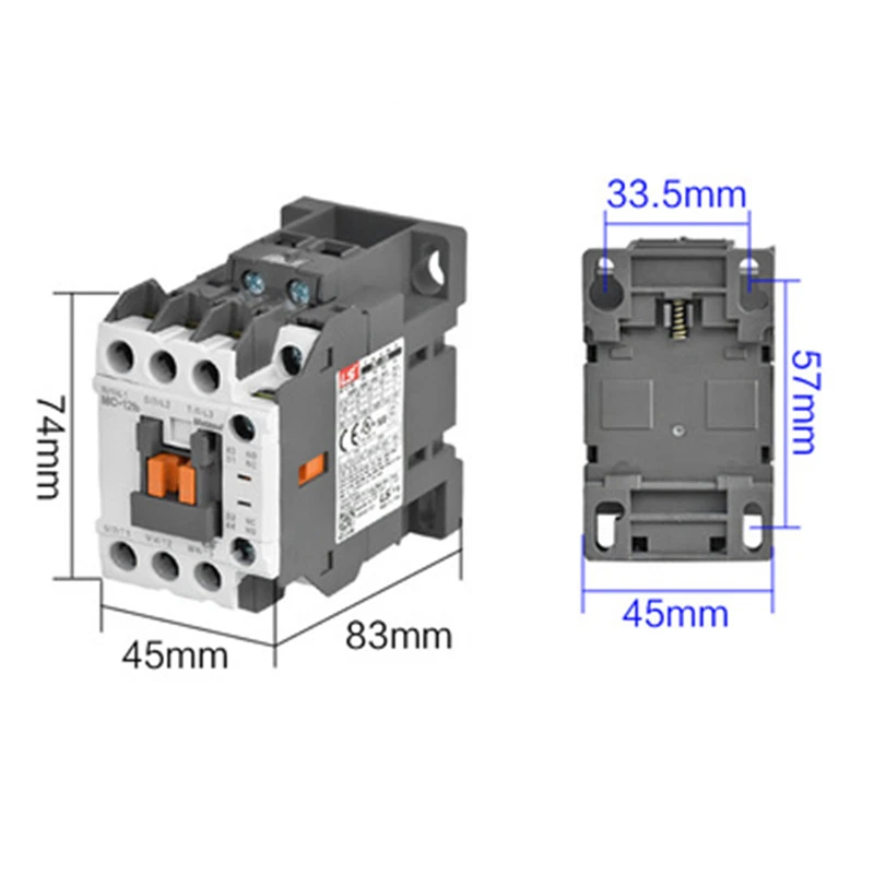 Фото Магнитные контакторы Metasol AC MC-9b, MC-12b, MC-18b, MC-25b LS ELECTRIC 9А, 12А, 18А, 25А №5