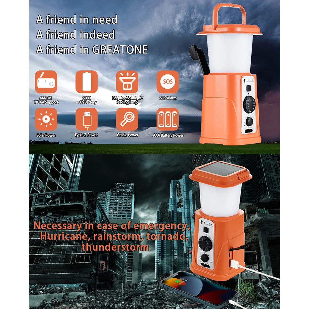 Светодиодный фонарь Dynamo водонепроницаемый с 3 режимами освещения зарядка через