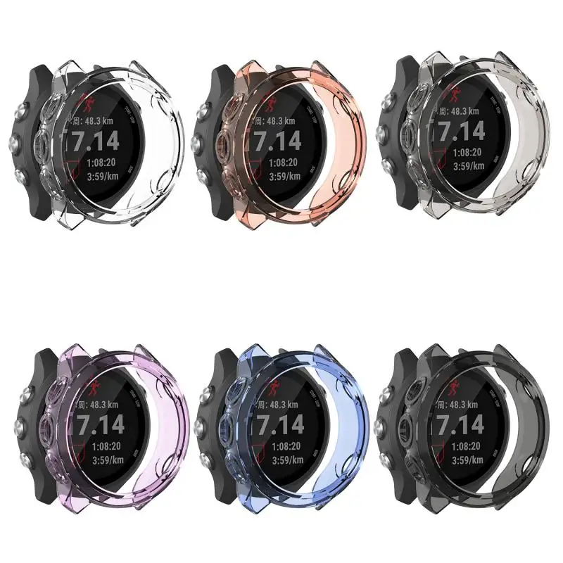 Фото Защитный чехол для Garmin Forerunner 45 Swim2, Ультратонкий защитный чехол из ТПУ для смарт-часов Garmin Forerunner 45 S, продажа №1