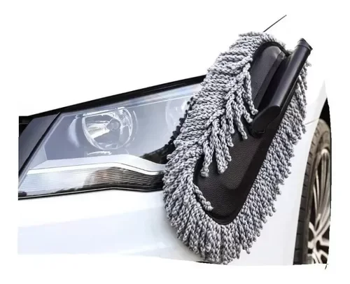 

Scratch-free dust collector for cleaning cars