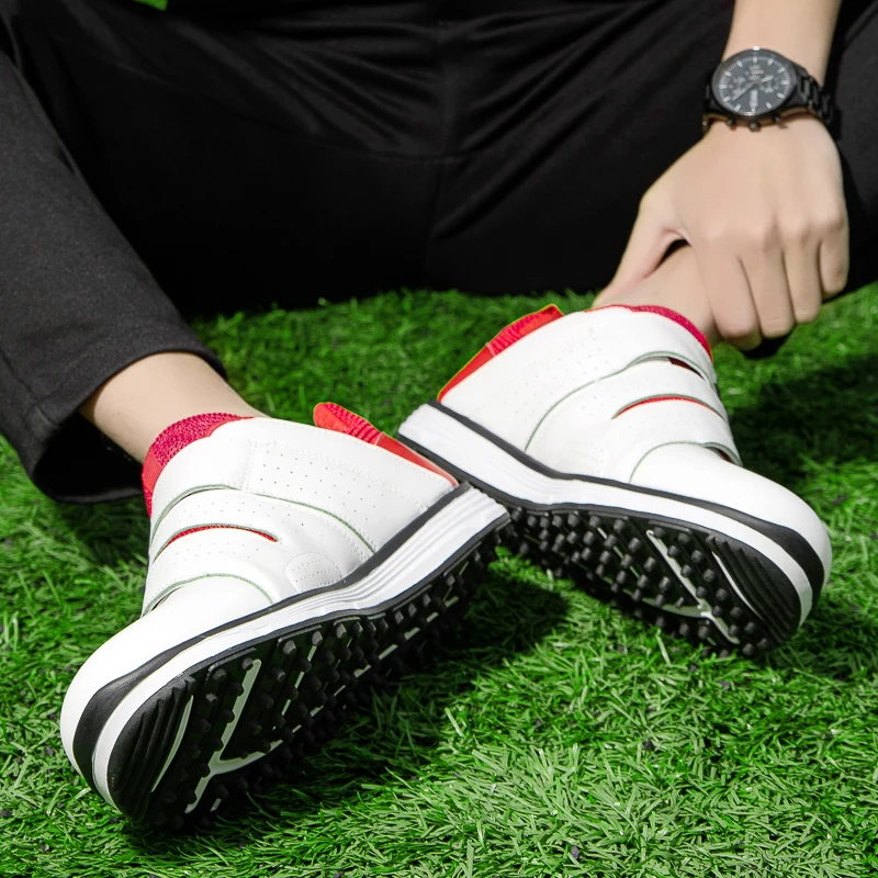 2022 New Golf Sneakers Men Spikeless Golf Shoes Comfortable Urban Casual Golf Shoes Breathable Wear-Resisting Outdoor Trainers