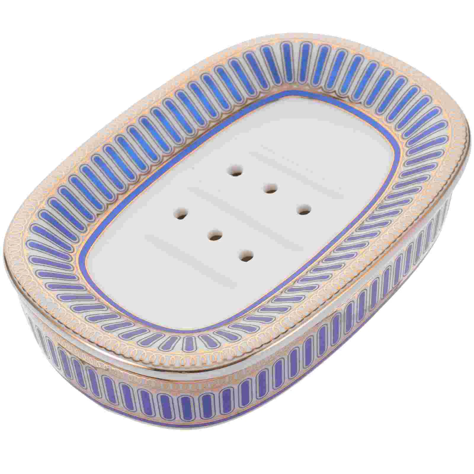 

Ceramic Decor Bathroom Supplies Sink Sponge Holder Home Supplies Shower Organizer Bathtub Storage Organizer Ceramic Storage Box