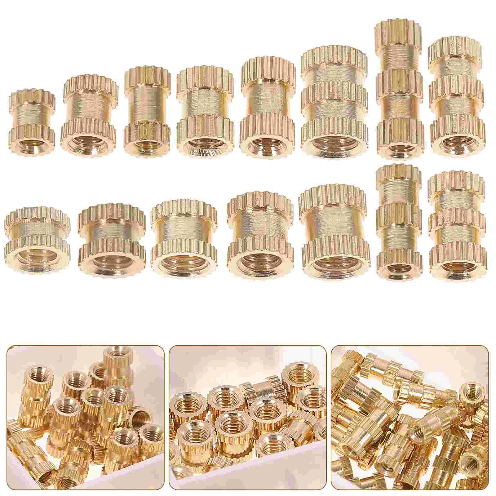 

Inserts Threaded Heat Insert Setembedment Nuts Nut Wood Injection Molding Knurled Thread 3D Printing Brass