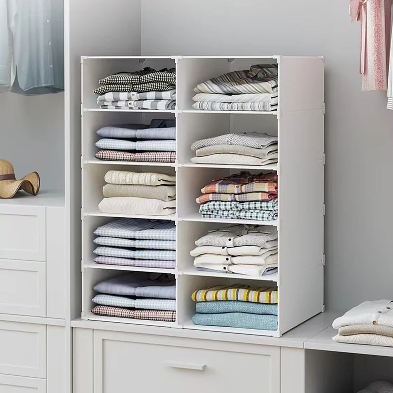 Креативный шкаф для хранения в сборе минималистичный одежды и разных предметов