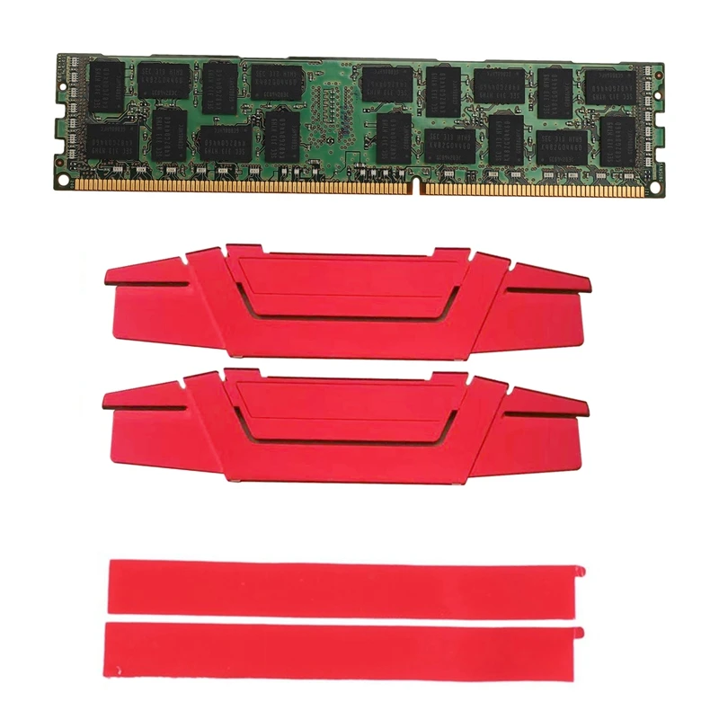 8GB DDR3 1333MHZ Ecc Memory Ram+Cooling Vest PC3L-10600R 1.35V 2RX4 REG Ecc RAM For Server Workstation