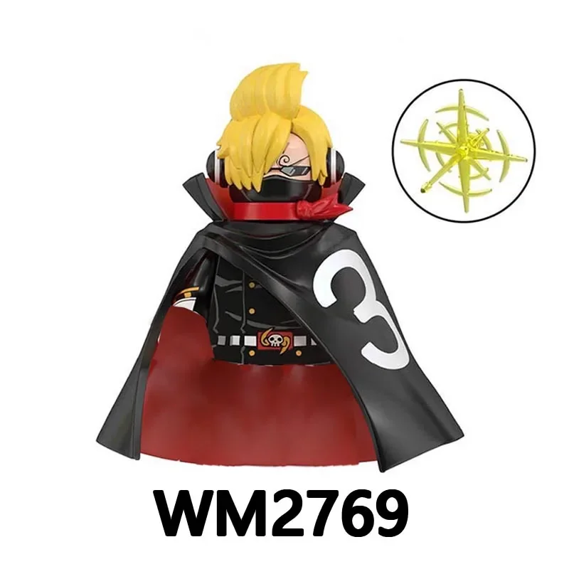 Аниме серия мультяшная коллекция моделей WM6187 WM6188 WM6189 мини-фигурки героев